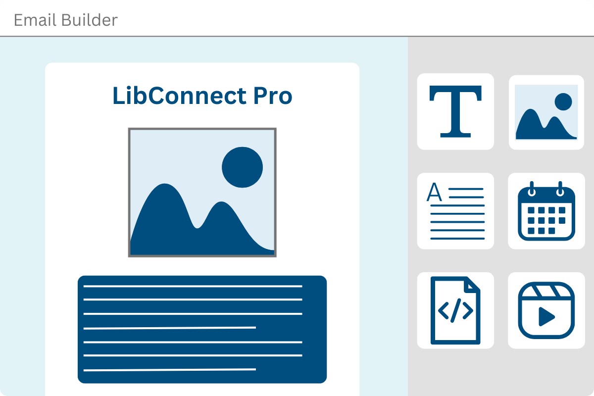 LibConnect Pro Email Builder