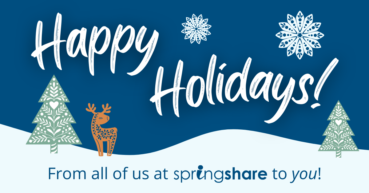 Happy Holidays from all of us at Springshare to you!